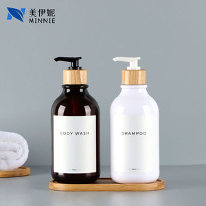 Minnie <b>Shampoo</b> And Body Wash Bottles 500ml With Pump Head For Daily Care - Product Image 3