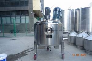 Equipo para hacer ungüentos, de producción de <span class=keywords><strong>crema</strong></span> cosmética homogeneizador, mezclador emulsionante al vacío, máquina mezcladora de loción con calentamiento a vapor - Product Image 6