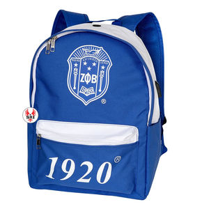 Mochila con Bordado de la Hermandad Zeta Phi Beta para Mujer, Artículos Griegos |   Mochila de Viaje Personalizada Sublimada para Mujeres de la Hermandad ZPB - Product Image 6