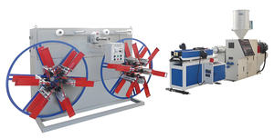 Machine <span class=keywords><strong>de</strong></span> tuyaux coniques à paroi unique, en plastique PVC PE PP avec fil à l'intérieur - Product Image 3