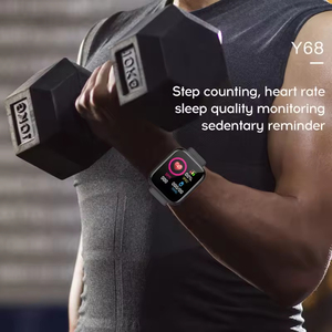 Reloj Inteligente <span class=keywords><strong>Y68</strong></span> con Pantalla Deportiva, Reloj Inteligente <span class=keywords><strong>Y68</strong></span> con Monitor de Salud y Actividad Física, Pulsera Inteligente D20 - Product Image 3