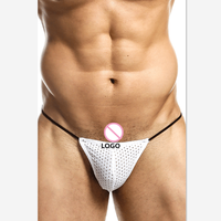 PATON G-string personnalisé en usine avec image sexuelle tanga G-string avec trous et citron vert pour bikini masculin G-string pour culotte pour garçon