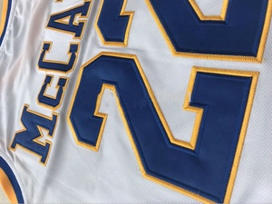 Maillot de basket-ball blanc personnalisé pour hommes, patch de broderie d'été respirant, option grande taille, vêtements de basket-ball personnalisés - Product Image 4