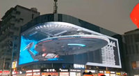 Panneaux d'affichage vidéo géants en couleur 3D numériques, résistants à l'eau, pour la publicité extérieure, écran d'affichage LED