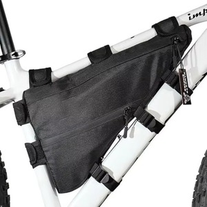 Échantillon gratuit : Sacoche de cadre triangulaire pour vélo, sacoche de rangement pour outils avant sur tube supérieur, accessoires pour vélos de montagne tout-terrain - Product Image 1