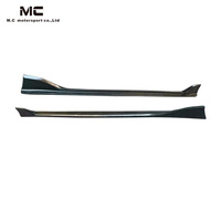 Pour jupes latérales en Fiber de carbone de Style SupraaAimgain pour Toyota Supra A90 MK5 2019 +
