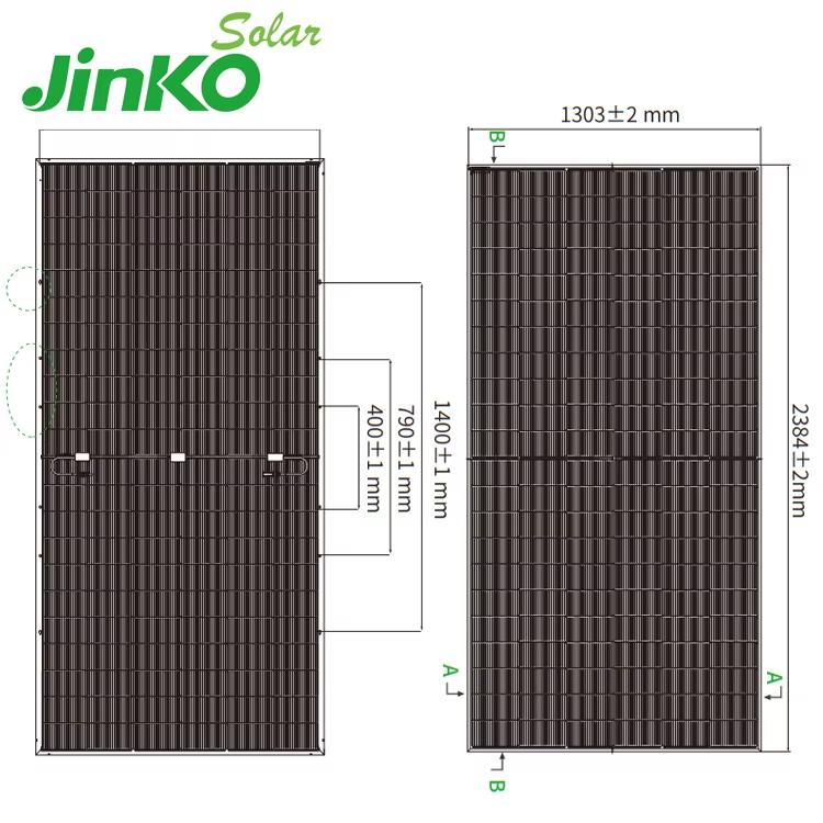 Jinko Tiger Neo N-type Solar Panel JKM700-720N-66HL5-BDV 700w 705w 715w ...