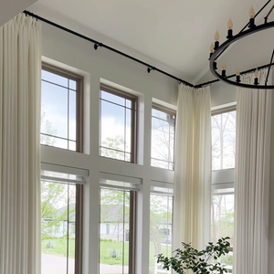 ستائر تعتيم فاخرة لغرفة المعيشة ستائر أنيقة من الأرض إلى السقف - Product Image 3