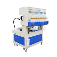 Machine de distribution d'étiquettes 2D 3D en silicone 18 couleurs, machine à goutter PVC pour la fabrication de patchs, porte-clés et coques de téléphone