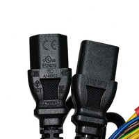 Câble d'alimentation robuste IEC 60320 C14 vers C21, faisceau de câbles 14AWG 250V/15A 8P, adaptateur pour serveurs, commutateurs, systèmes UPS, OEM
