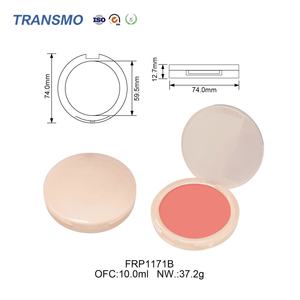 Emballage de fard à joues en PET recyclable, végan, conteneur de fard à joues, boîtes en plastique écologiques pour fard à joues - Product Image 2