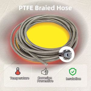 Tuyaux en plastique blanc laiteux 100% vierges résistants aux hautes températures, tubes FEP, tuyaux PFA, tubes extrudés PTFE, découpe <span class=keywords><strong>de</strong></span> tubes, marque QINGQIAN - Product Image 6
