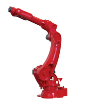 Lengan Robot 6 Axis Kapasitas 50kg Jangkauan 2158mm untuk Dukungan Pengecatan Industri, Pengemasan, dan Pemesinan