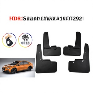 Guardabarros de Plástico Negros para Subaru WRX 2022-2025, Deflectores de Salpicaduras para Neumáticos - Product Image 5