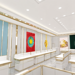 Jewellery Display Showcase Jewellery Counter Interior Design Jewellery Cabinet - Product Image 5