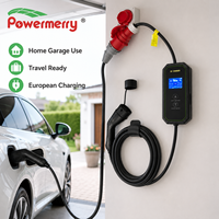 Chargeur EV portable 11 kW 16 A Type 2 400 Vca CE TUV RoHS IP67 pour fabricants OEM ODM, grossistes et distributeurs européens