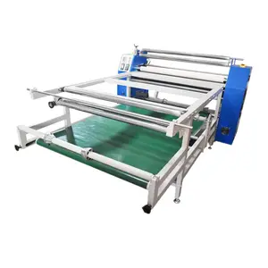 textile calender oil press roller type sublimation thermal transfer equipment machine