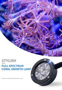 GAKO Q2 <span class=keywords><strong>LED</strong></span> Coral Lamp Saltwater Fish Tank Light pour <span class=keywords><strong>Nano</strong></span> Tank Reef - Product Image 2