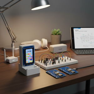 บอร์ดพัฒนา Esp32 C3 หน้าจอสัมผัส Ips Lcd ขนาด 1.47 นิ้ว พร้อม Wifi Bluetooth Usb Type C สำหรับอุปกรณ์ IoT อัจฉริยะ - Product Image 3