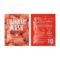 KORMESIC Cosmétiques en gros Marque privée Masque facial hydratant et éclaircissant coréen aux fruits, à la fraise et à l'aloe vera