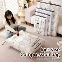 Sacs de rangement sous vide en tissu imprimé à prix d'usine, compression de voyage avec pompe, économiseur d'espace, OEM ODM, sans BPA, REACH