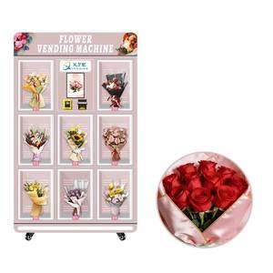 Refrigerador Comercial para Flores con Temperatura Ajustable, Máquina Expendedora Floral con 8 Compartimentos para Floristas - Product Image 1