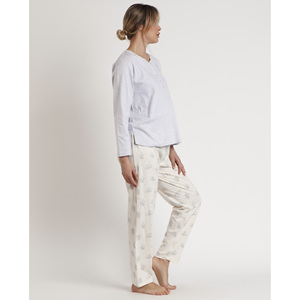 Disney Dumbo Độc Đáo Thai Sản Quần Áo Cho Phụ Nữ Dài Tay Pajama Manga Cho Mẹ - Product Image 2