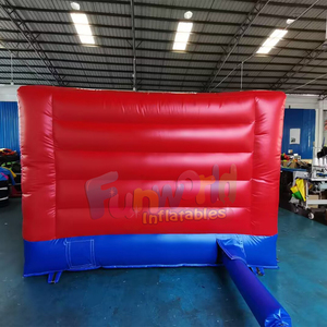 Castillo inflable comercial con tobogán y zona de saltos para fiestas infantiles, chateau gonflable - Product Image 2