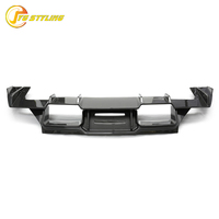Diffuseur de pare-chocs arrière en fibre de carbone sèche style V pour BMW M2 Coupé G87 2023+