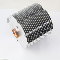 Dissipateur thermique LED en aluminium et cuivre de 120-155W, indice de protection IP65, pour applications d'éclairage de scène et vidéo