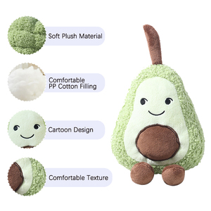 Giocattoli Ecologici per <span class=keywords><strong>Cani</strong></span>, Peluche Sonori con Motivi Frutta, Durevoli, Antistress, per Cuccioli, Uso Quotidiano in Interni - Product Image 6