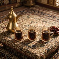 Set Cangkir Kaca Premium Amber Twist 12Pcs, Cangkir Kopi Berwarna Emas dengan Gagang, Peralatan Minum Kaca Bebas Timbal