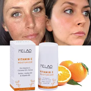 Kore güzellik gündüz ve gece beyazlatma MELAO cilt bakım ürünleri toplu miktarda % Anti Aging krem C vitamini yüz kremi