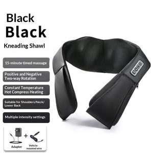 Masajeador Eléctrico Portátil para Espalda y Cuello con Control Remoto Inalámbrico y Shiatsu con Calor para Hombros y Cuello - Product Image 5