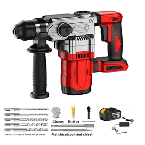 Brushless High-Power Electric Hammer Drill, Dual-Purpose Heavy Hammer, <b>Multifunctional</b> Industrial-Grade Concrete tools - Product Image 2