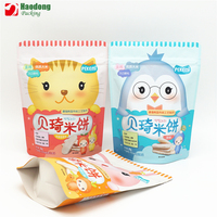 Sac à fermeture éclair petits sacs en plastique Mylar preuve imprimé personnalisé Snack pochette d'aliment pour bébé emballage sacs scellés
