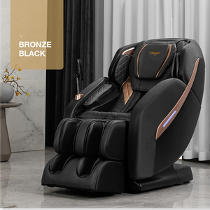 Fauteuil zéro gravité chauffant avec airbags 3D, soutien lombaire, massage des jambes et des pieds, cartographie tactile du dos, 18 airbags, micro-tension - Product Image 1