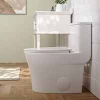 Nouvelle version articles sanitaires salle de bain Wc toilette en céramique placard à eau au sol cuvette de toilette