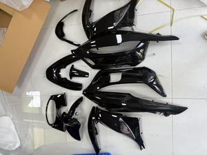ชุดแฟริ่งมอเตอร์ไซค์ KWN สีดำ ABS สำหรับ PCX125-150 ชิ้นส่วนด้านหน้าสำหรับเปลี่ยน/ซ่อม พร้อมรับประกัน 3 เดือน และมีรูยึด 1 รู - Product Image 2
