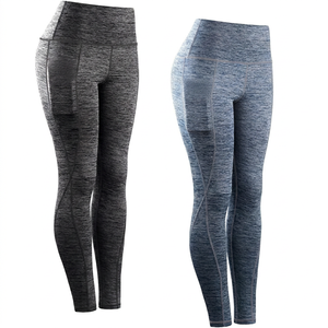 High Waist Women Leggings Full Length Solid Color Stretch Breathable Quick Dry <b>Tummy</b> <b>Control</b> Sporty Yoga Pants Keep Warm All - Product Image 1