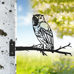 Ornements de jardin en métal : Abeille, Caterpillar Girl, Loup, Danseur moderne, Nain, Pingouin, Articles, Oeuvre rouillée, Aigle, Phoque - Product Image 2