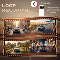 Podofo pour Honda CR-V 2023-2025 – Caméra embarquée 4K dissimulée avec enregistrement vidéo 2160P, Wi-Fi, Plug & Play, enregistrement en boucle, capteur G – Vente en gros