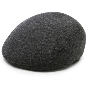 Style britannique mode homme femmes gavroche élégant chapeau personnalisé mode plat noir <span class=keywords><strong>gris</strong></span> chapeaux - Product Image 1