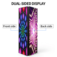 Affichage numérique LED, totem numérique, écran vertical, publicité couleur, signalisation commerciale intérieure pour les magasins et les halls de centres commerciaux