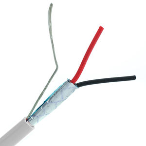 Cable de alarma Screended 2 core White Security Burglar 305m Cable de timbre trenzado de alta calidad - Product Image 4