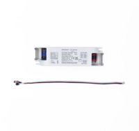Convertisseur d'alimentation LED d'urgence pour intérieur, pour éclairage LED jusqu'à 50W, avec batterie rechargeable, autonomie de 90/180 minutes