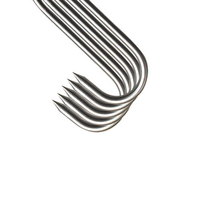 Crochet de <span class=keywords><strong>boucher</strong></span> en acier inoxydable OEM personnalisé avec pointe acérée, finition simple, pour applications industrielles lourdes et minières - Product Image 4