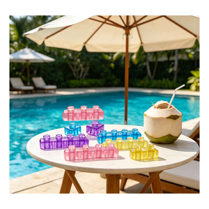 บล็อกตัวต่อแบบนุ่ม Montessori เจลลี่เสริมพัฒนาการ ของเล่น DIY ชุดก่อสร้าง TPR ปลอดภัยสำหรับเด็กอายุ 14 ปีขึ้นไป TOYSRUNNER - Product Image 3