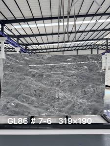 Итальянский мрамор W Grey, натуральный серый (текстурированный) камень, высококачественный декоративный камень для внутренних стен/пола/столов/декоративных стен - Product Image 3