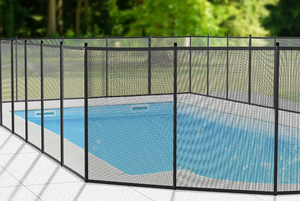 Valla de Seguridad para Piscina Personalizable de 4 Pies x 12 Pies con Panel de Malla de PE, Herramienta y Accesorio de Protección para Niños y Mascotas, Plástico para Piscina - Product Image 6